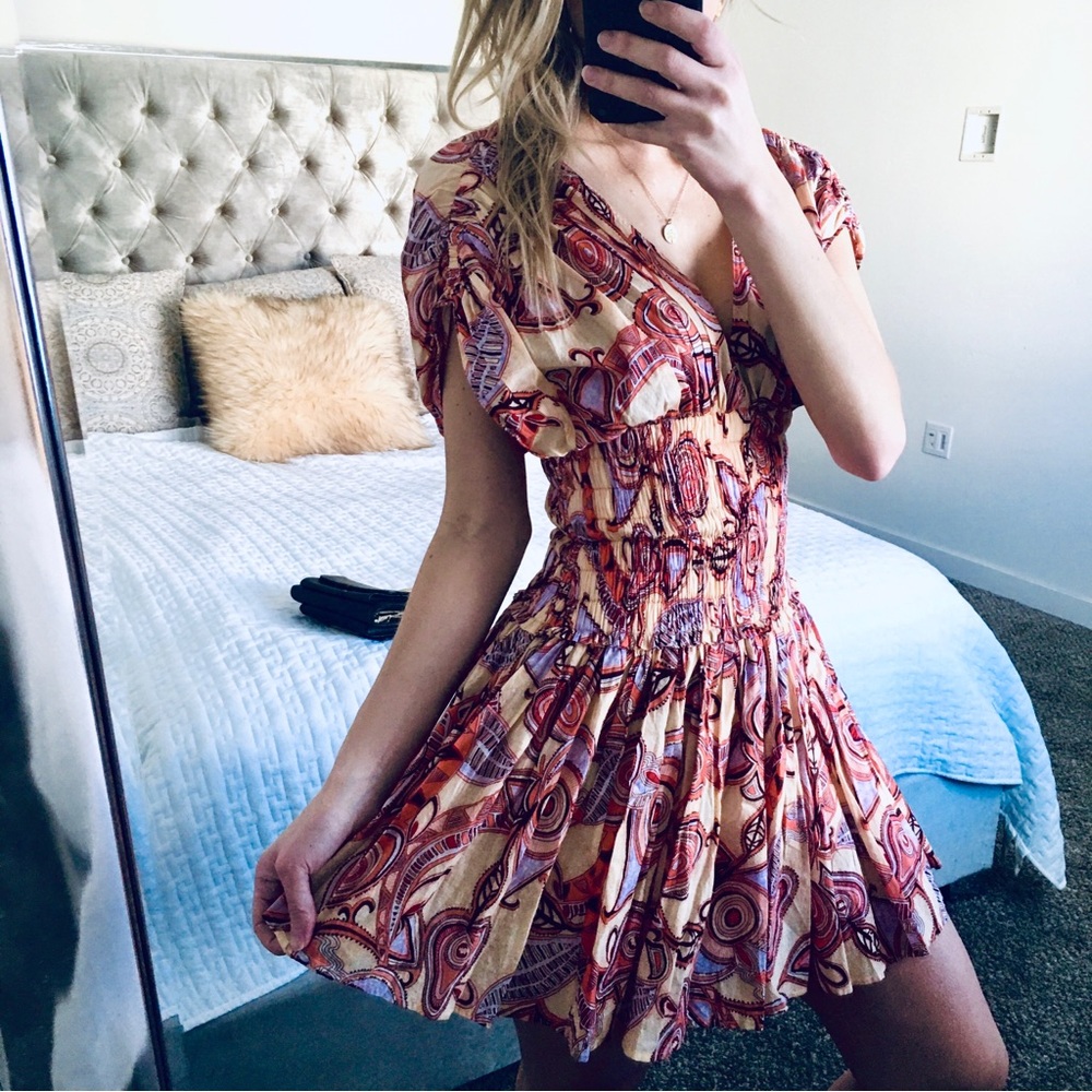 A.L.C. Bohemian Print Dress